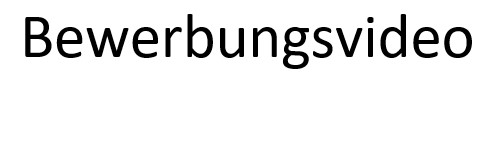 Bewerbungsvideo