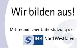 Wir bilden aus - IHK-NW